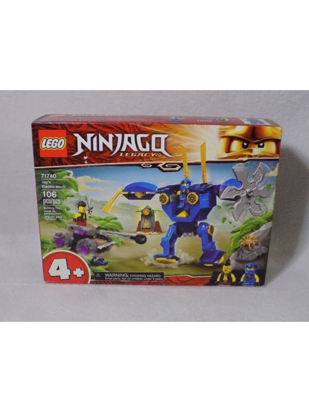 LEGO NINJAGO 71740 Legacy Electro Mech Ninja Toy Building Kit